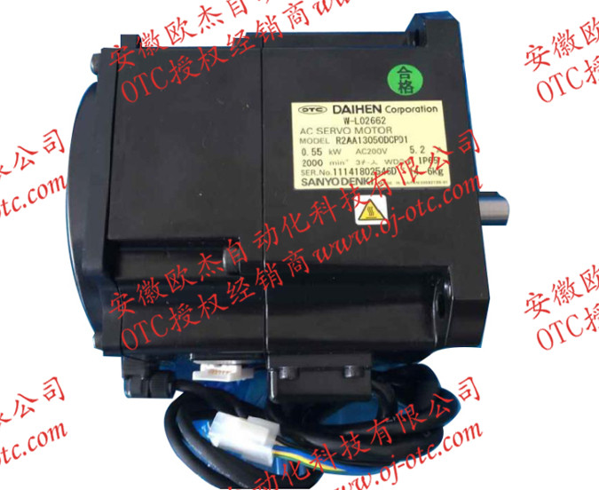 Motor servo robot OTC DAIHEN W-L02662 chính hãng - góc nhìn tổng thể
