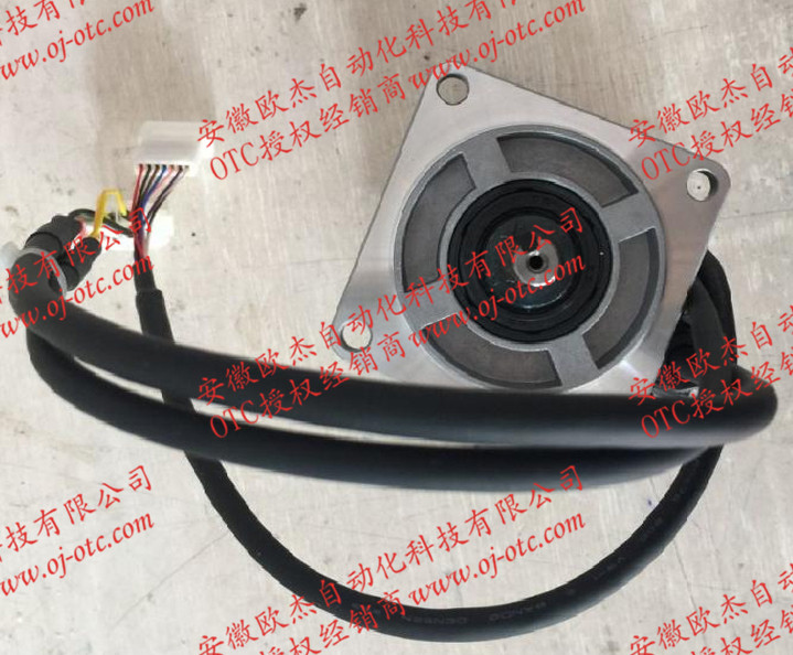 Motor servo robot OTC DAIHEN W-L02148 - mặt trước và đầu nối điện